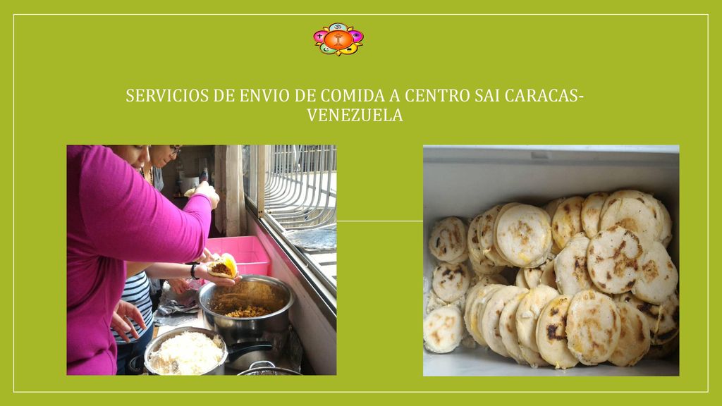 SERVICIOS DE ENVIO DE COMIDA A CENTRO SAI CARACAS- VENEZUELA