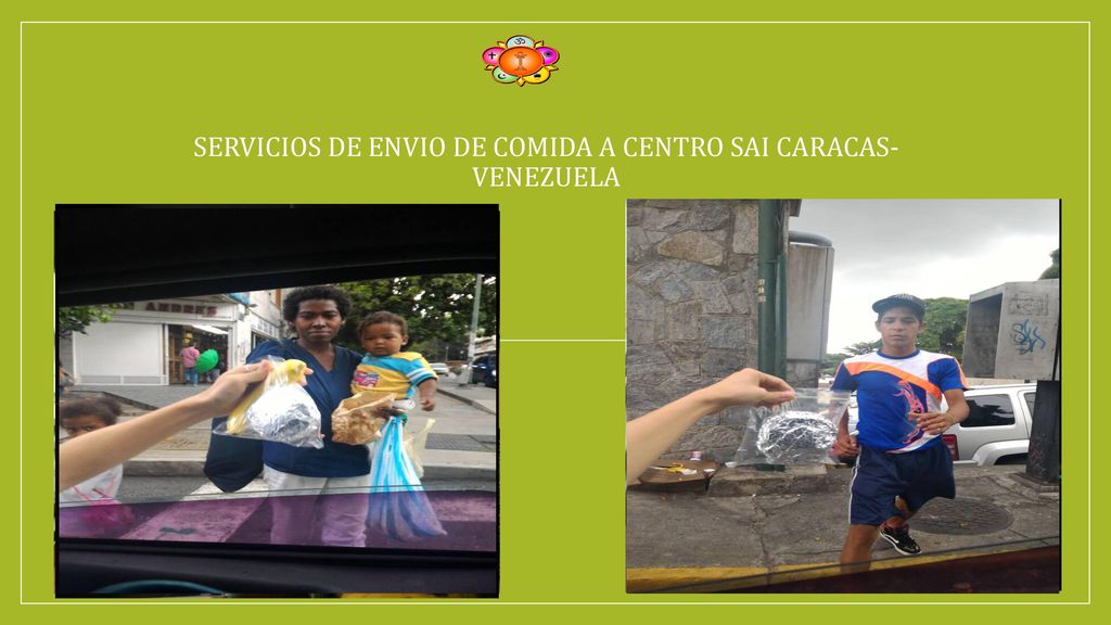 SERVICIOS DE ENVIO DE COMIDA A CENTRO SAI CARACAS- VENEZUELA