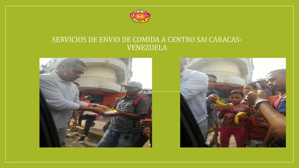 SERVICIOS DE ENVIO DE COMIDA A CENTRO SAI CARACAS- VENEZUELA
