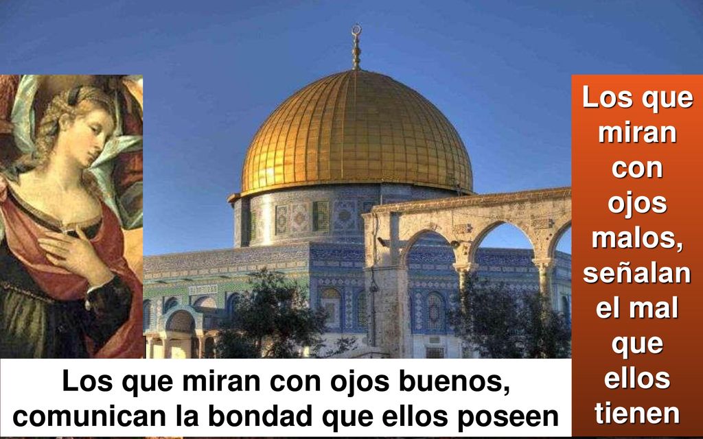 Los que miran con ojos malos, señalan el mal que ellos tienen