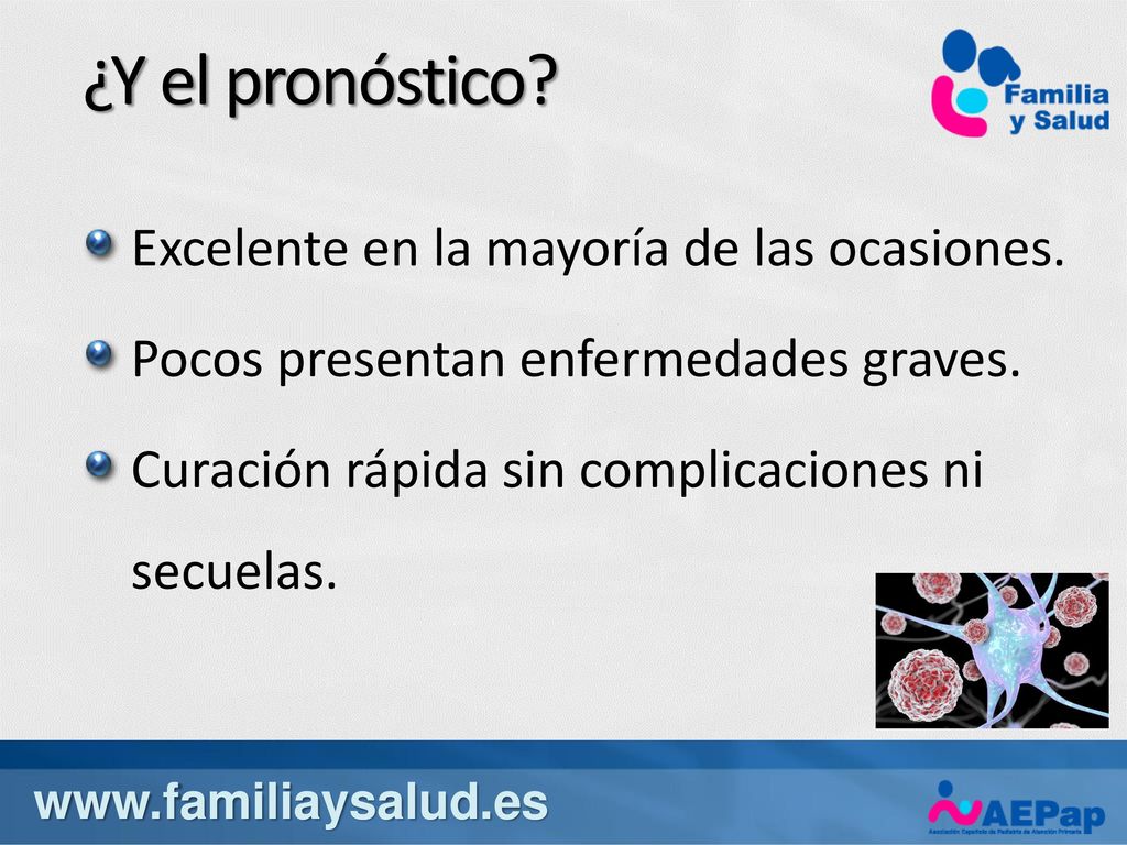 ¿Y el pronóstico Excelente en la mayoría de las ocasiones.