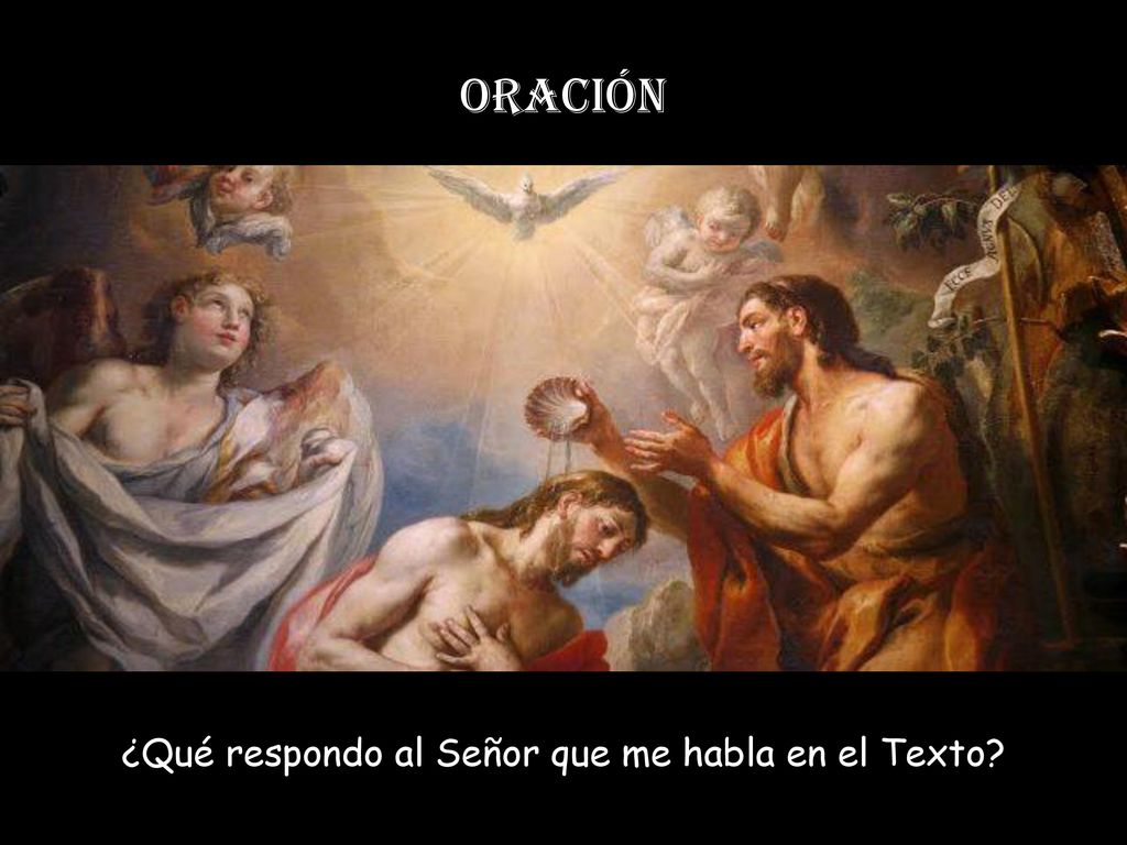 ¿Qué respondo al Señor que me habla en el Texto
