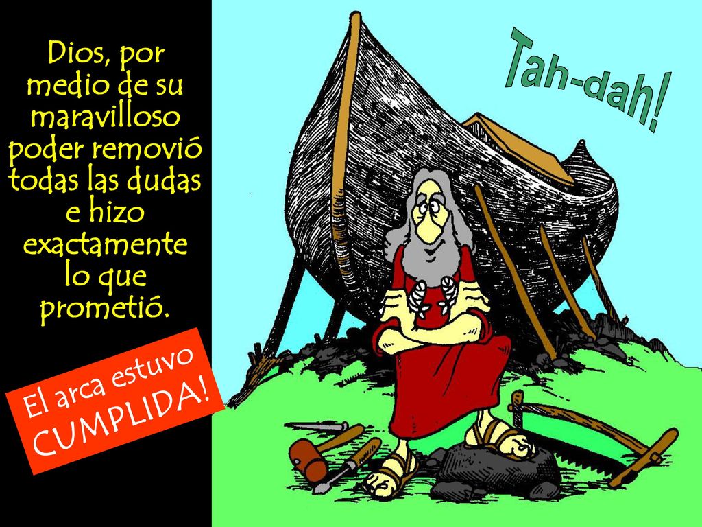 Dios, por medio de su maravilloso poder removió todas las dudas e hizo exactamente lo que prometió.