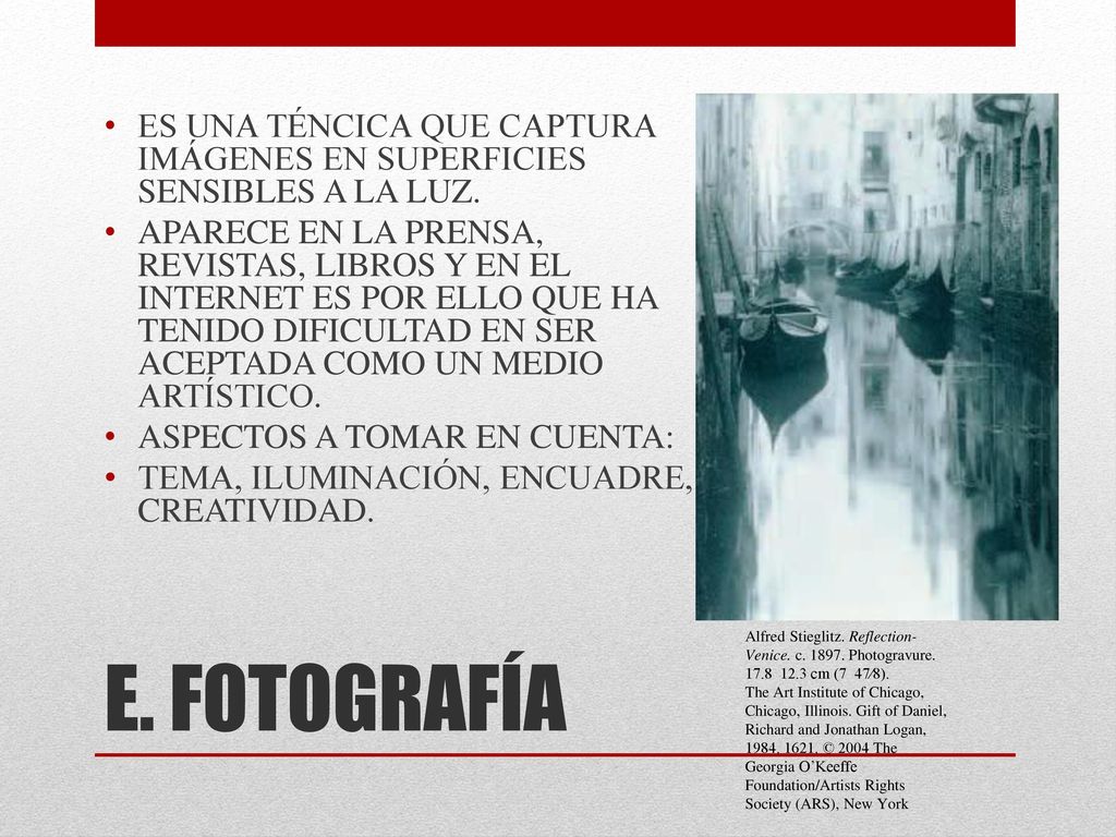 ES UNA TÉNCICA QUE CAPTURA IMÁGENES EN SUPERFICIES SENSIBLES A LA LUZ.