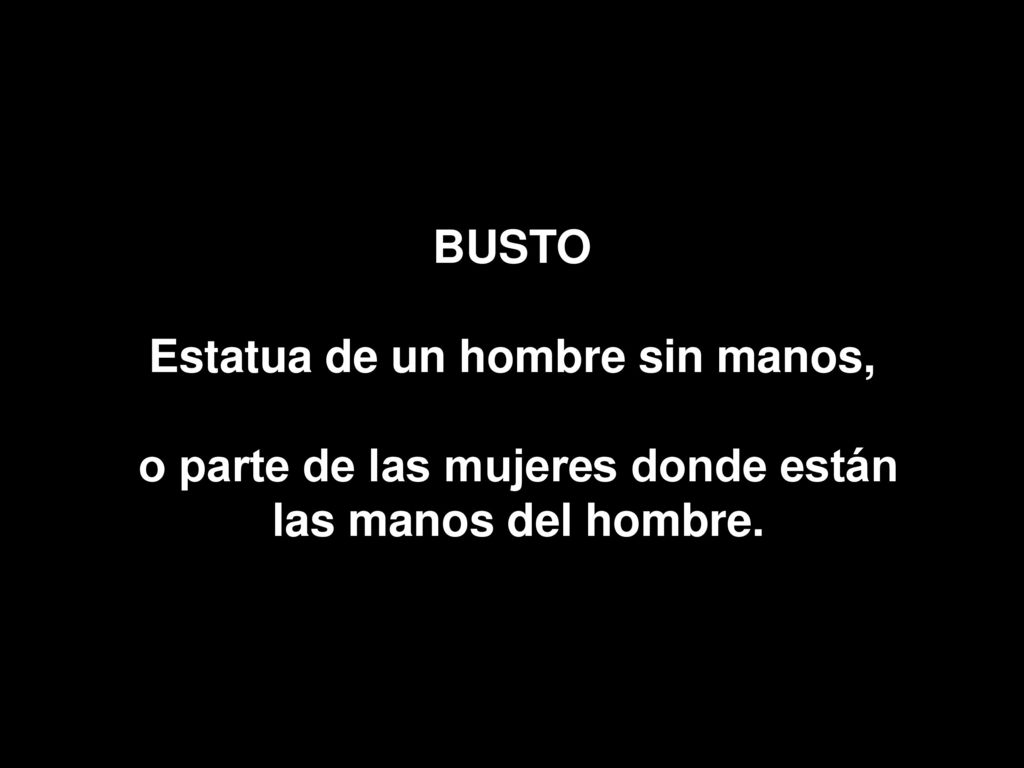 Estatua de un hombre sin manos, o parte de las mujeres donde están