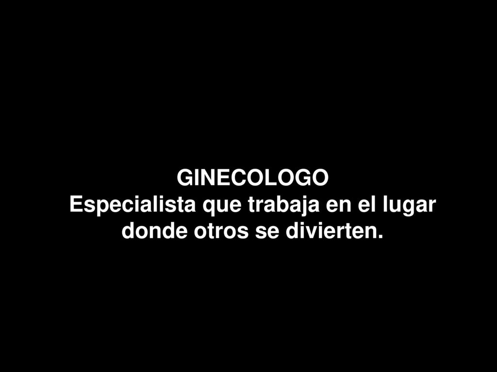 Especialista que trabaja en el lugar donde otros se divierten.