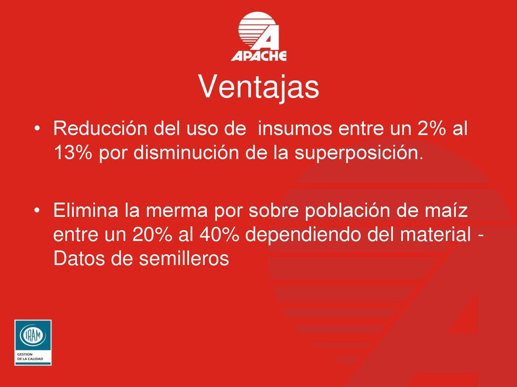 Control por sección o corte por sección