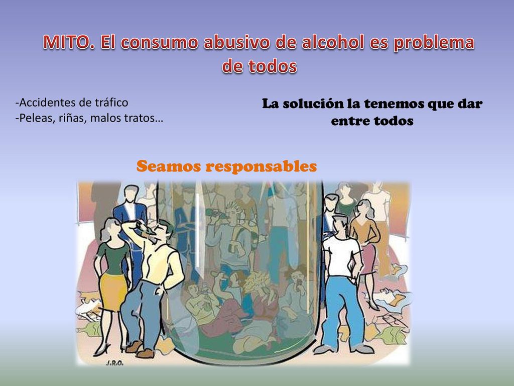 MITO. El consumo abusivo de alcohol es problema de todos