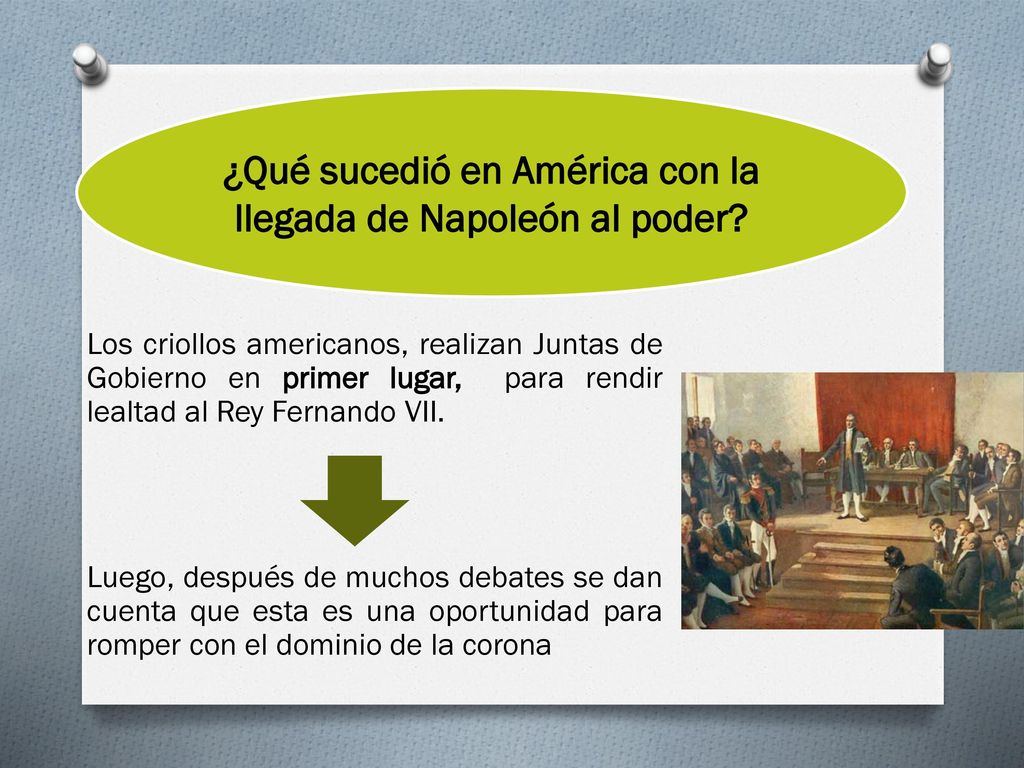 ¿Qué sucedió en América con la llegada de Napoleón al poder