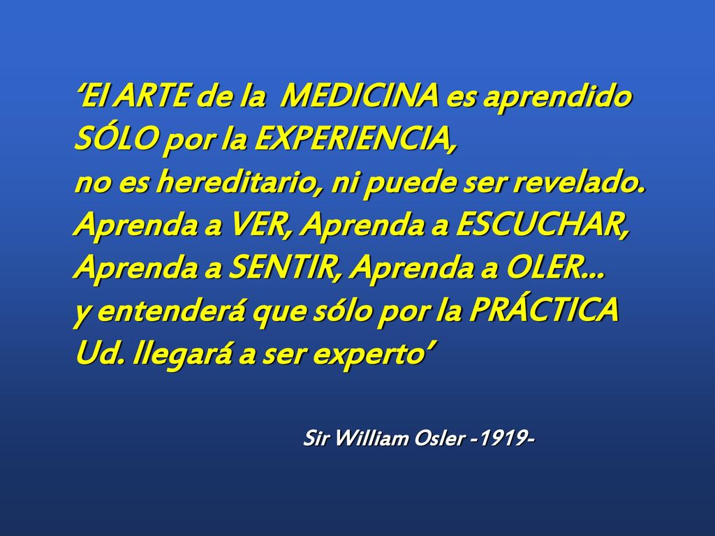 En síntesis La sociedad tiene derecho a recibir profesionales competentes. La competencia la aseguramos a través de la evaluación.
