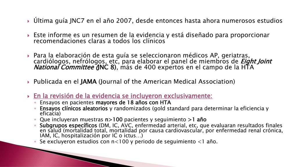 Publicada en el JAMA (Journal of the American Medical Association)