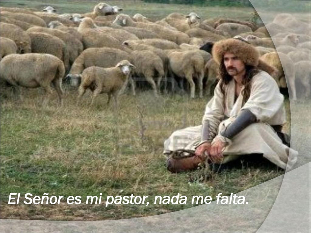 El Señor es mi pastor, nada me falta.