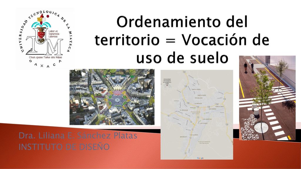Ordenamiento del territorio = Vocación de uso de suelo