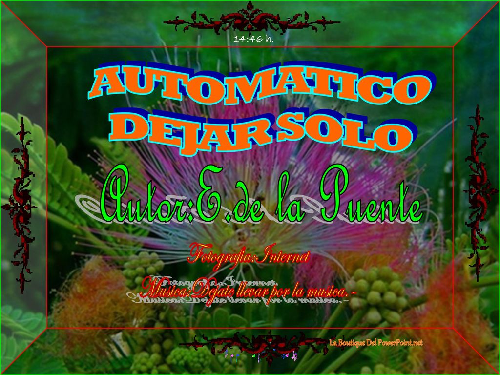 Musica:Dejate llevar por la musica.- La Boutique Del PowerPoint.net
