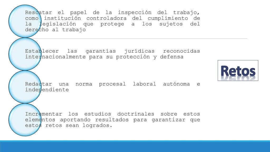 Rescatar el papel de la inspección del trabajo, como institución controladora del cumplimiento de la legislación que protege a los sujetos del derecho al trabajo