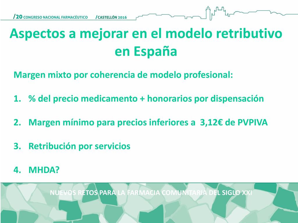 Aspectos a mejorar en el modelo retributivo en España