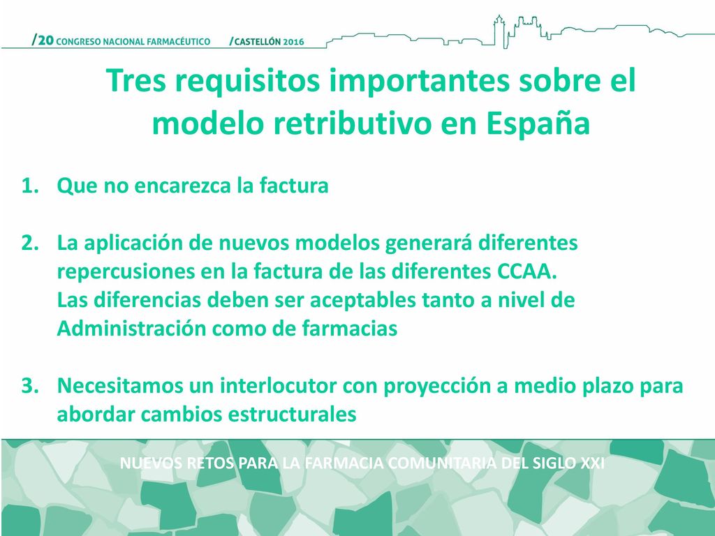 Tres requisitos importantes sobre el modelo retributivo en España