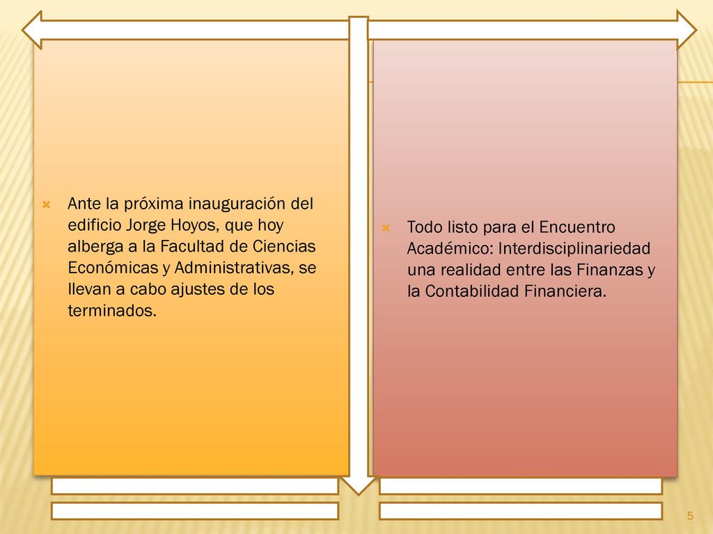 Ante la próxima inauguración del edificio Jorge Hoyos, que hoy alberga a la Facultad de Ciencias Económicas y Administrativas, se llevan a cabo ajustes de los terminados.