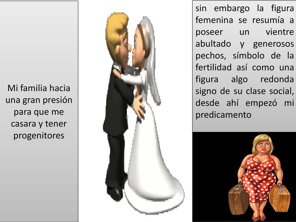 Mi familia hacia una gran presión para que me casara y tener progenitores