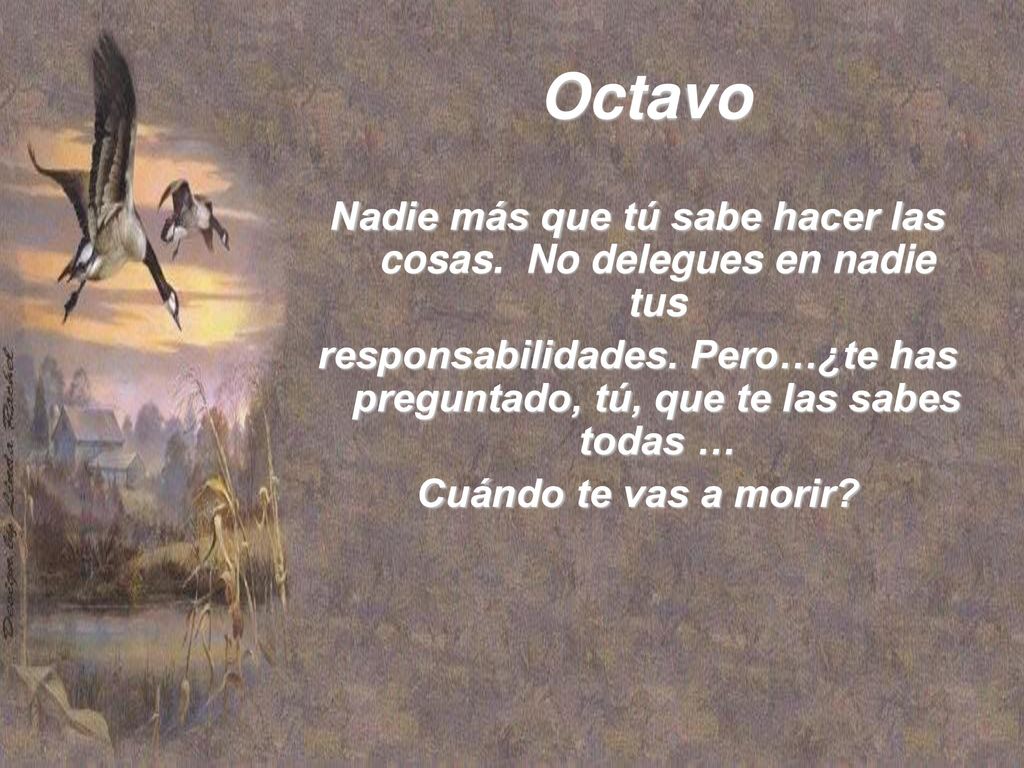 Nadie más que tú sabe hacer las cosas. No delegues en nadie tus