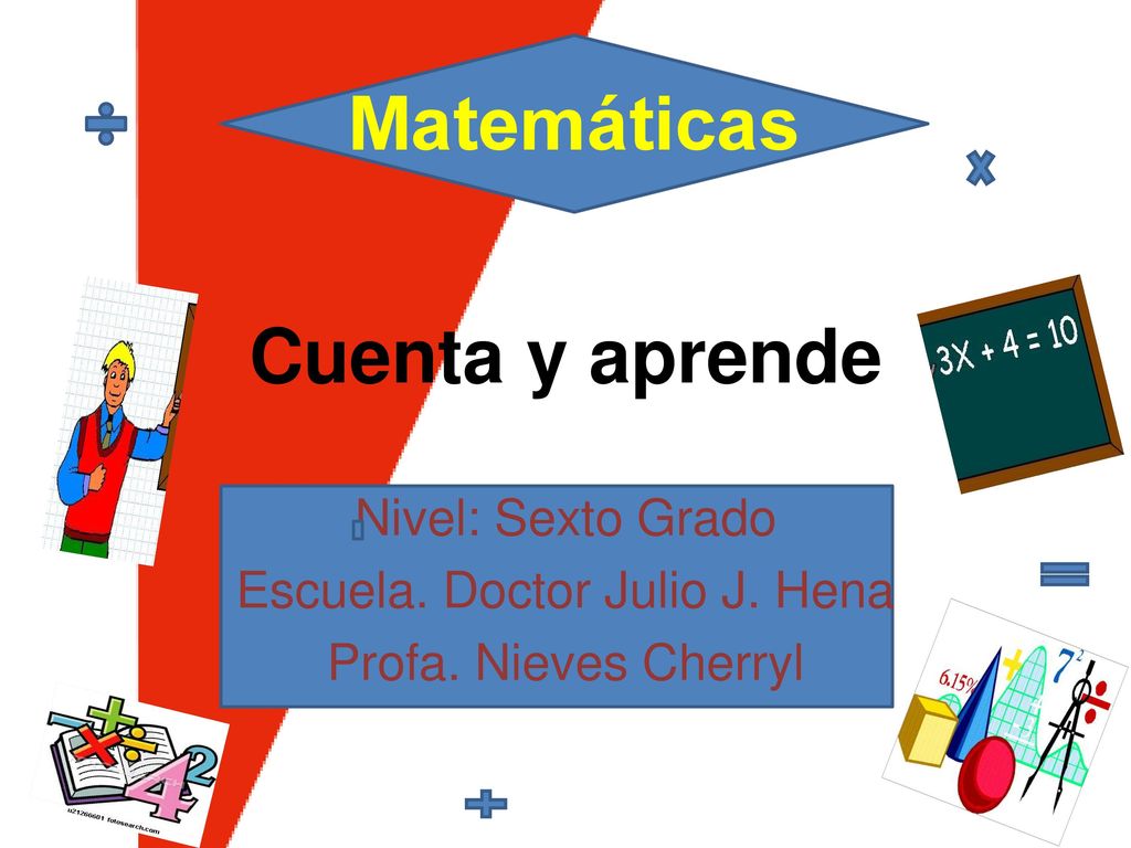 Nivel: Sexto Grado Escuela. Doctor Julio J. Hena Profa. Nieves Cherryl
