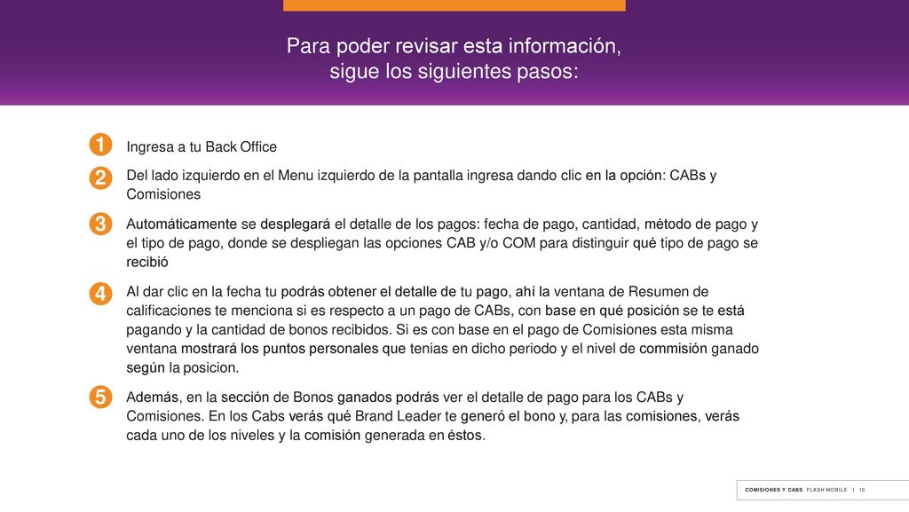 Para poder revisar esta información, sigue los siguientes pasos: