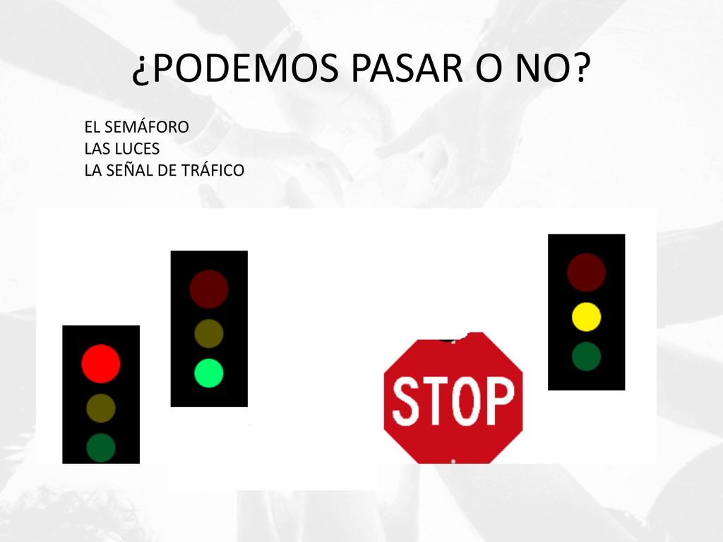 ¿PODEMOS PASAR O NO EL SEMÁFORO LAS LUCES LA SEÑAL DE TRÁFICO TDFDFR