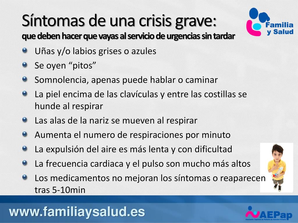 Síntomas de una crisis grave: que deben hacer que vayas al servicio de urgencias sin tardar