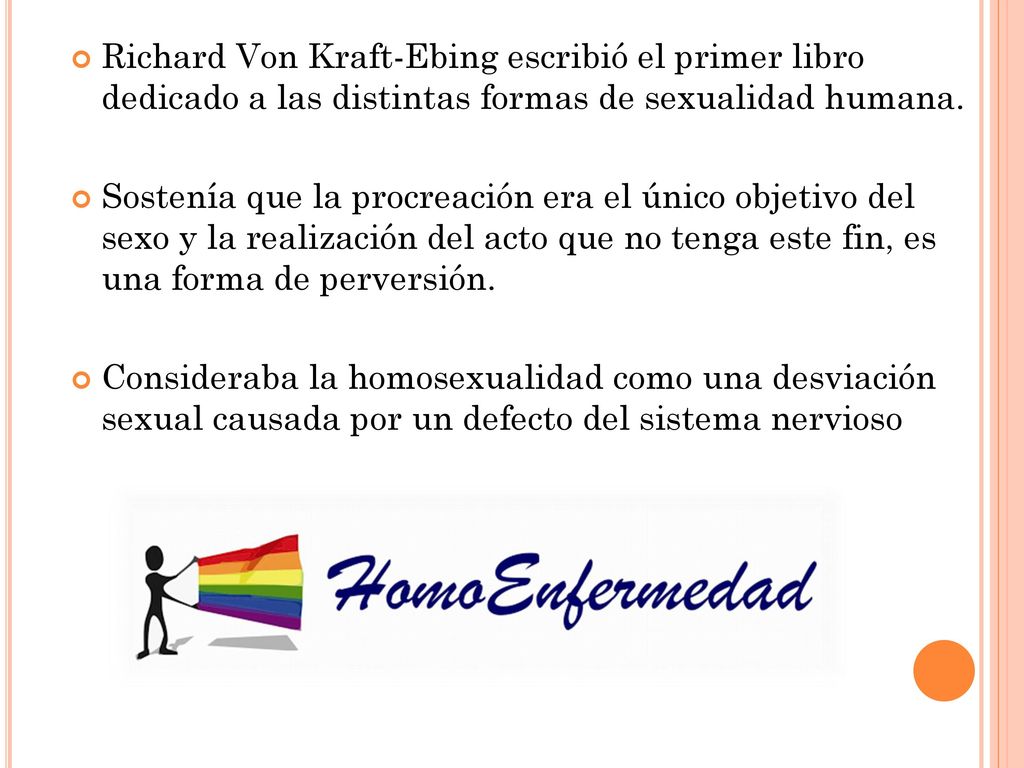 Richard Von Kraft-Ebing escribió el primer libro dedicado a las distintas formas de sexualidad humana.