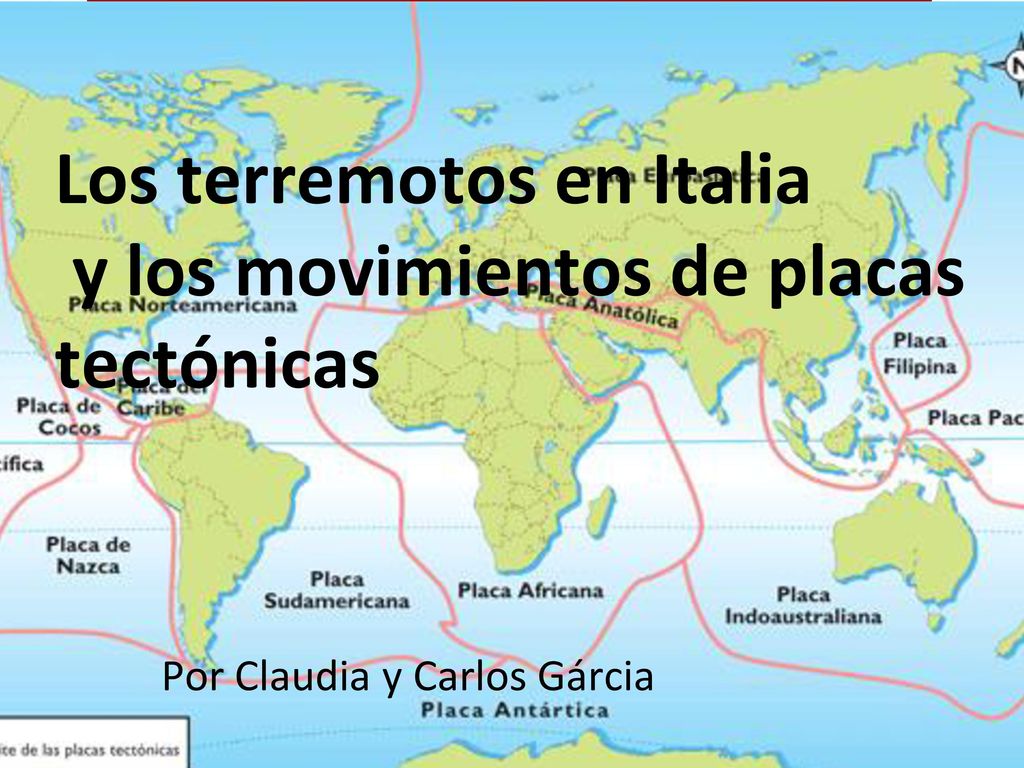 Los terremotos en Italia y los movimientos de placas tectónicas