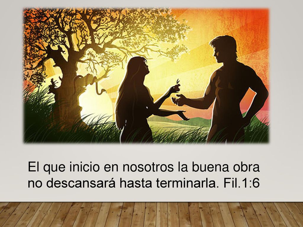 El que inicio en nosotros la buena obra no descansará hasta terminarla
