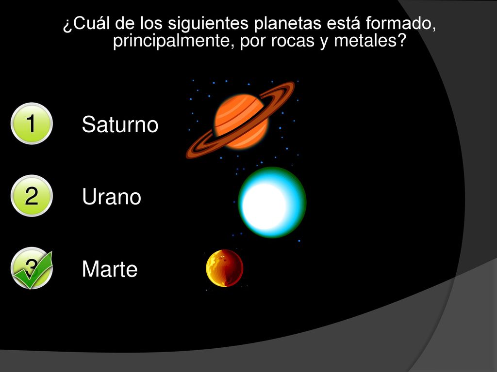 Los planetas compuestos de polvo y gas son mucho mayores que los compuestos de rocas y metales.