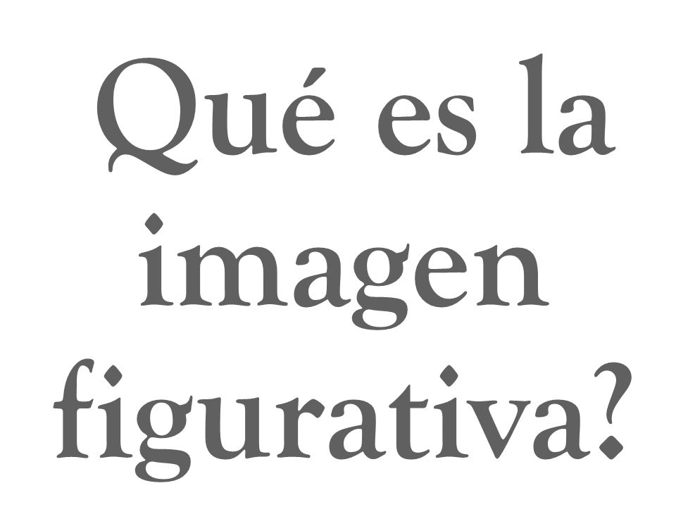 ¿Qué es la imagen figurativa