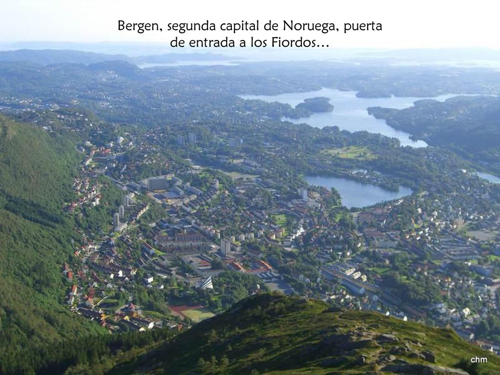 Bergen, segunda capital de Noruega, puerta de entrada a los Fiordos…