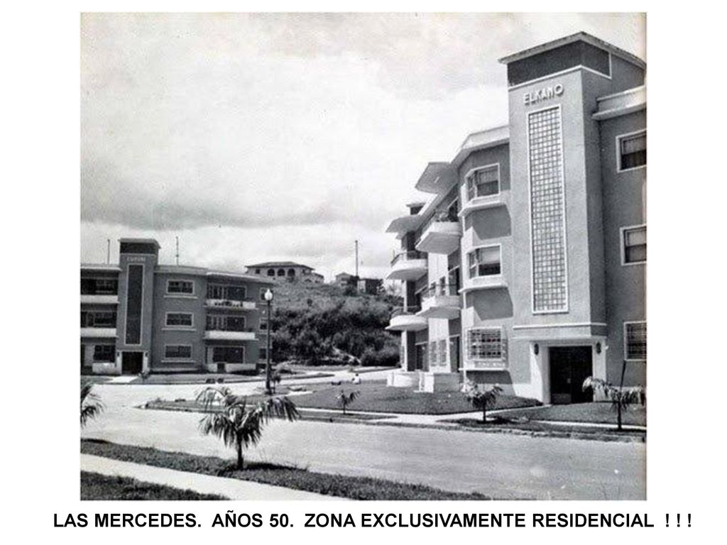 LAS MERCEDES. AÑOS 50. ZONA EXCLUSIVAMENTE RESIDENCIAL ! ! !
