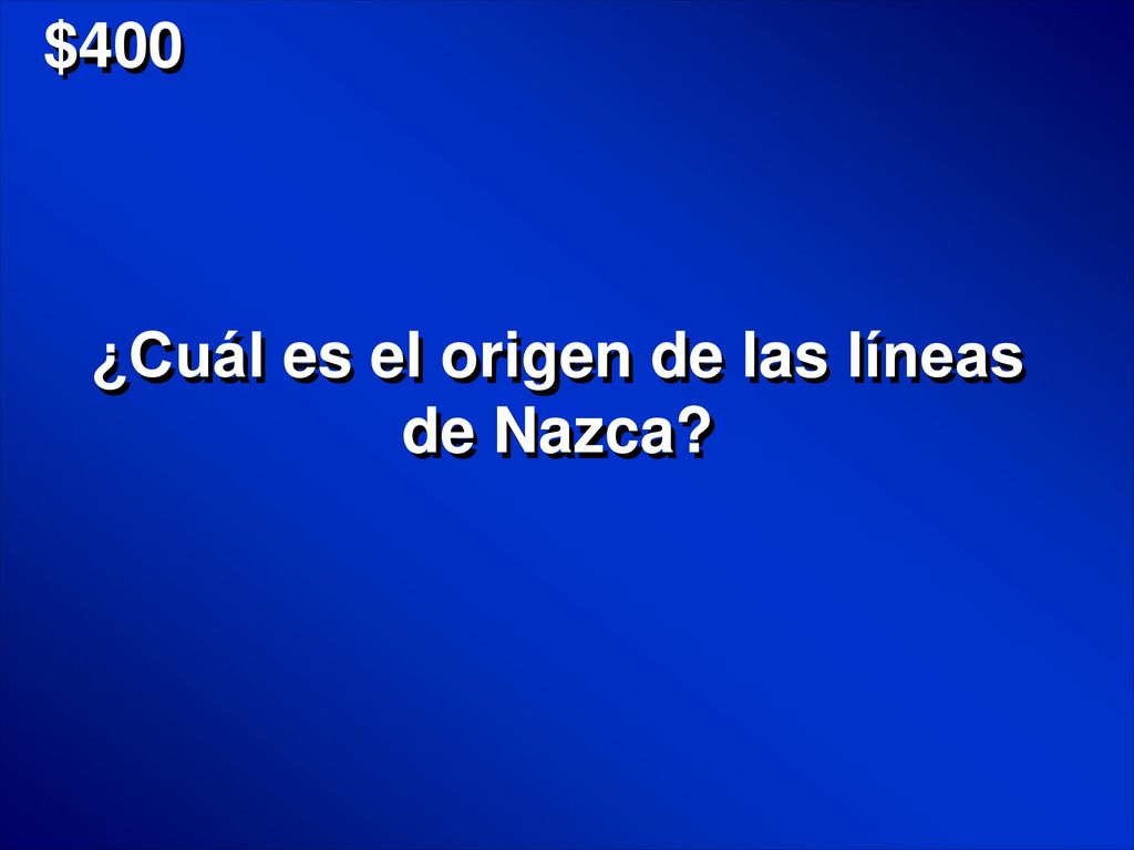 ¿Cuál es el origen de las líneas de Nazca