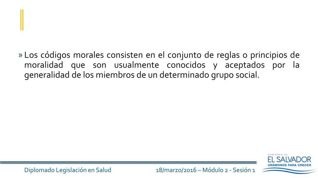 Los códigos morales consisten en el conjunto de reglas o principios de moralidad que son usualmente conocidos y aceptados por la generalidad de los miembros de un determinado grupo social.