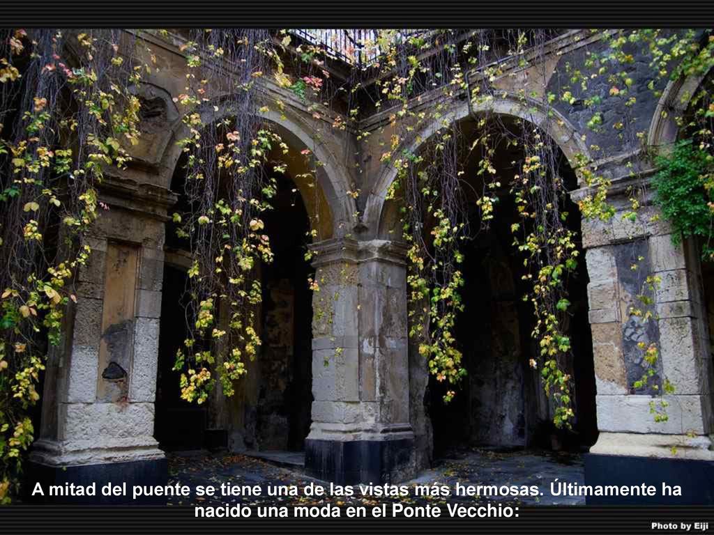 A mitad del puente se tiene una de las vistas más hermosas