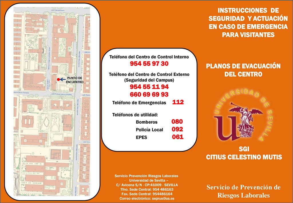 CITIUS CELESTINO MUTIS Servicio de Prevención de Riesgos Laborales