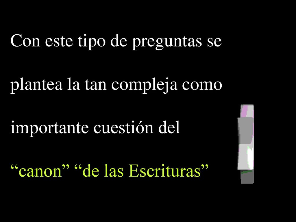 Con este tipo de preguntas se plantea la tan compleja como