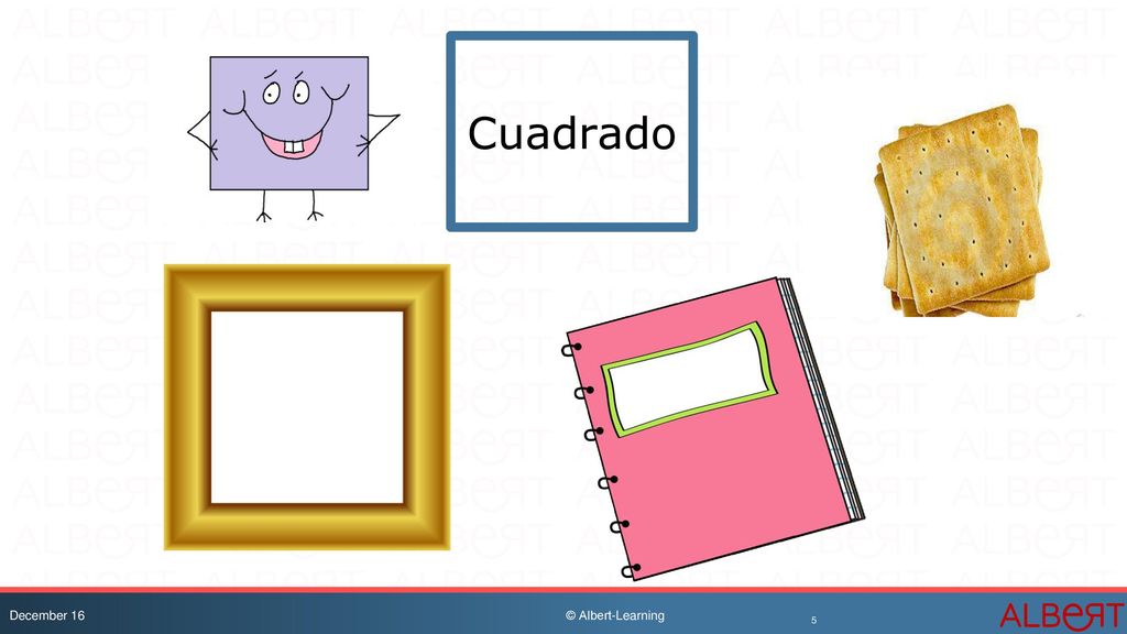 Cuadrado El instructor lee en voz alta :- Soy un cuadrado.