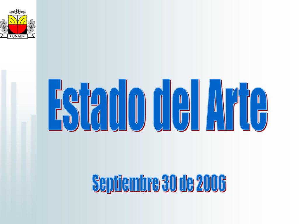 Estado del Arte Septiembre 30 de 2006