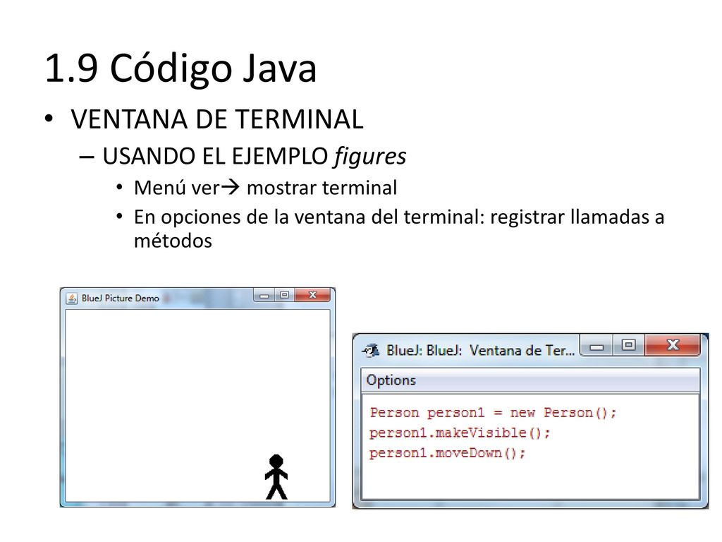 1.9 Código Java VENTANA DE TERMINAL USANDO EL EJEMPLO figures
