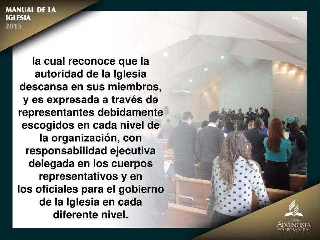 los oficiales para el gobierno de la Iglesia en cada diferente nivel.