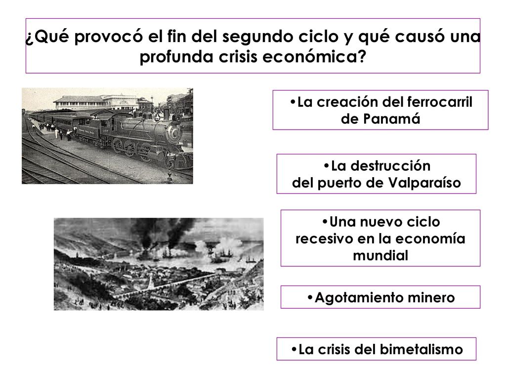 ¿Qué provocó el fin del segundo ciclo y qué causó una