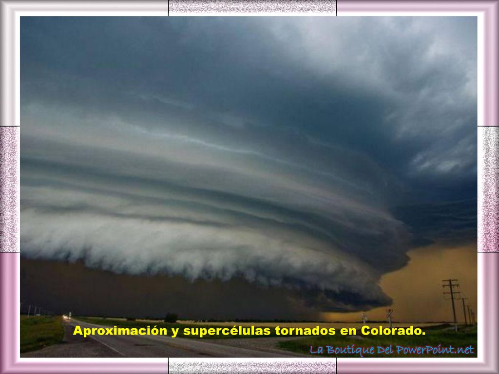 Aproximación y supercélulas tornados en Colorado.