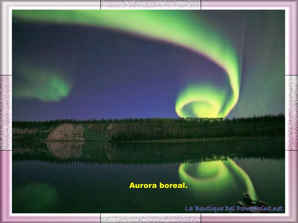 Aurora boreal. La Boutique Del PowerPoint.net