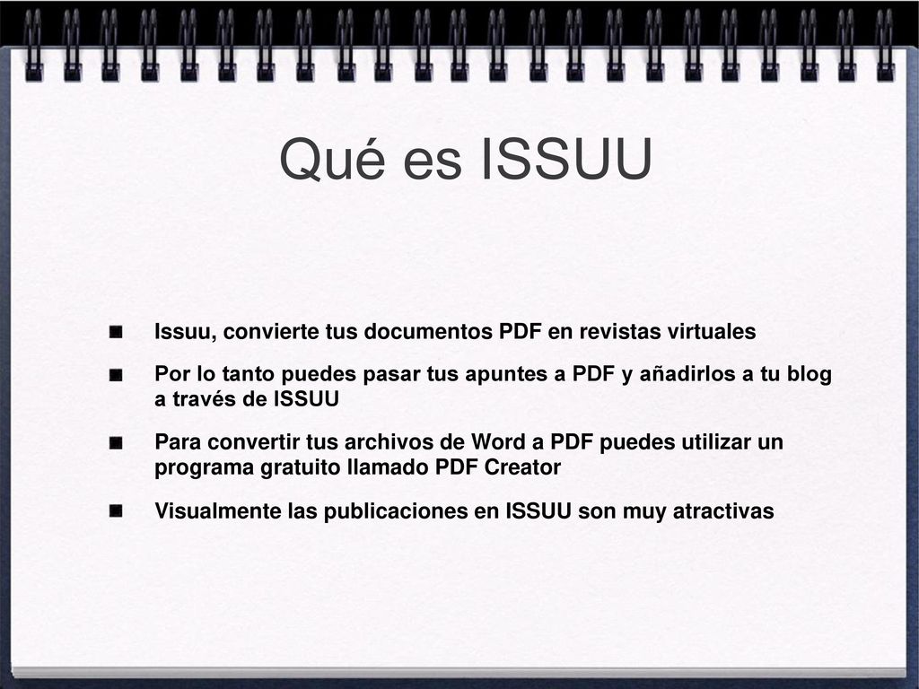 Qué es ISSUU Issuu, convierte tus documentos PDF en revistas virtuales