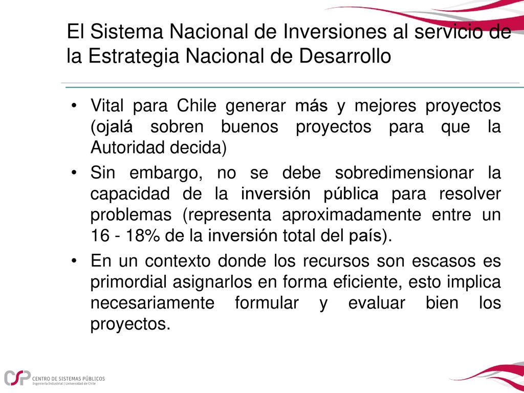 El Sistema Nacional de Inversiones al servicio de la Estrategia Nacional de Desarrollo