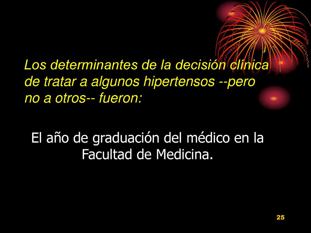 El año de graduación del médico en la Facultad de Medicina.